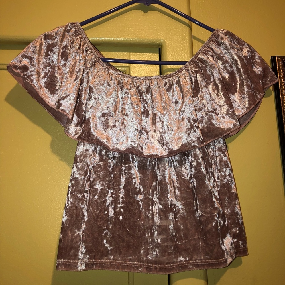 Velvet top